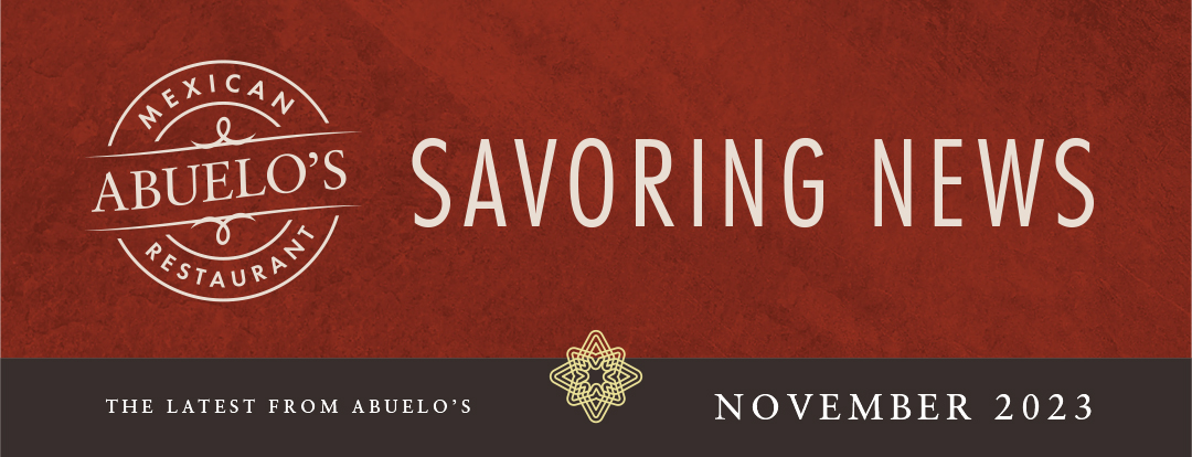 Header for Abuelo's Newsletter - November 2023